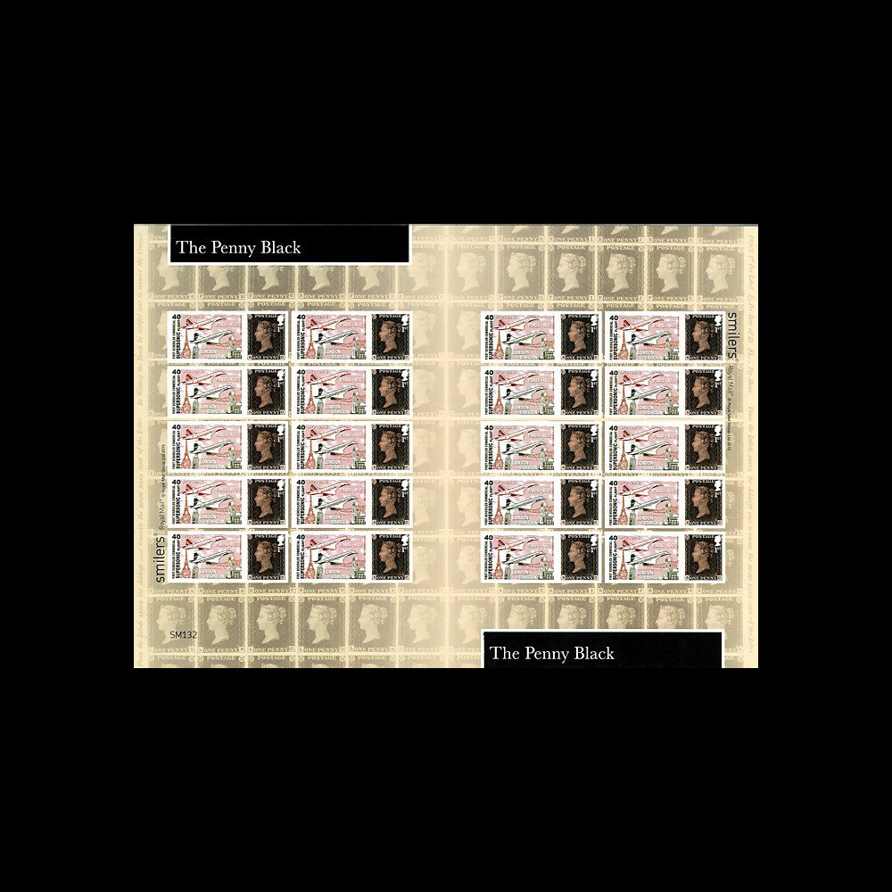 CO-RET61F : 2016 - 20 TPP ROYAUME-UNI "CONCORDE - 40 ans 1er vol Londres-Bahreïn"