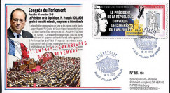PE690 : 2015 - FDC FRANCE "Attentats de Paris - Convocation du Congrès du Parlement"