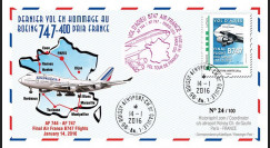 B747-AF747T1 : 2016 - FFC FRANCE "Boeing 747 Air France - Dernier Vol Tour de France"