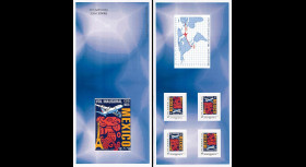 A380-294C : 2016 - FRANCE Carnet Collector "A380 Air France 1er vol Paris-Mexico" bleu