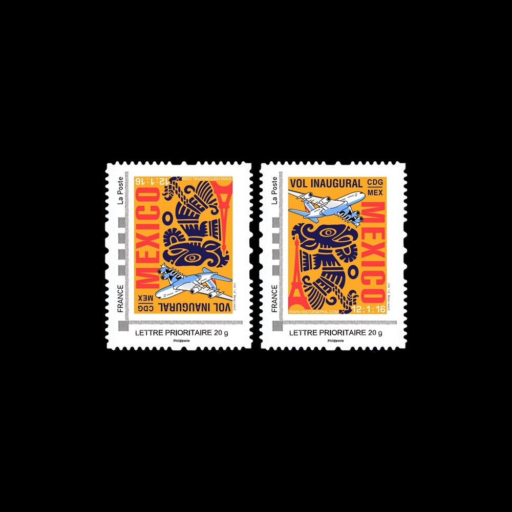 A380-293VN : 2016 - FRANCE 2 TPP VARIETE "A380 Air France 1er vol Paris-Mexico"