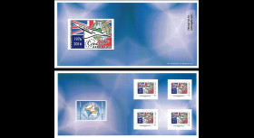 CO-RET62/63C : Carnet Collector "40 ans 1ers vols Concorde - Parlement européen" 8-5-16