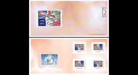 CO-RET64C : Carnet Collector "40 ans 1ers vols Concorde - Parlement européen" 8-5-2016