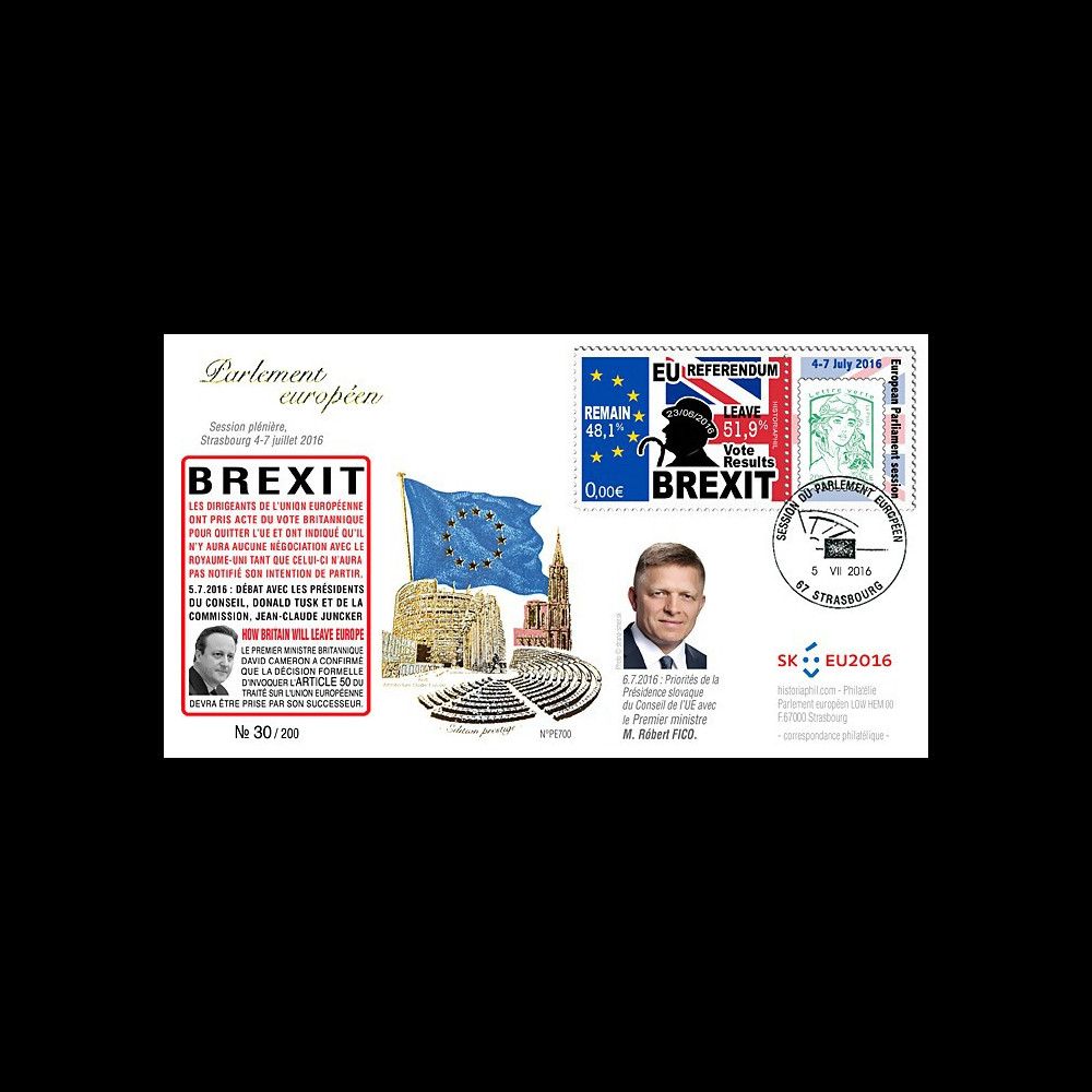 PE700 : 07-16 - FDC Session PE "Débat sur le BREXIT - M. FICO