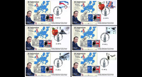 PE699T6/11 : 23.6.16 - 6 FDC Londres " Référendum maintien Royaume-Uni dans UE - BREXIT "