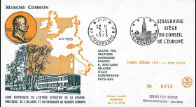 RD71 : 1973 - FDC PE "Entrée effective Grande-Bretagne
