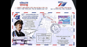 CO-RET58T2 : 2016 - FDC FRANCE "CONCORDE - 40 ans 1er vol Paris-Rio / Ass. Nationale"