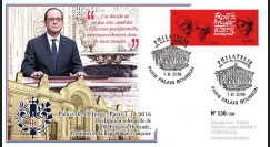PRES17-1C : France FDC "Présidentielle 2017 - Hollande renonce à sa candidature" TYPE3
