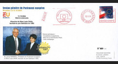 BR66 : 10-2004 FDC Parlement européen Bruxelles "Prix Sakharov 1995 - Leyla ZANA"