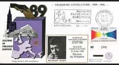 PE198 : 1989 - FDC PE "Election du Président du Parlement Européen