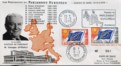 AP123A : 1975 - FDC PE "Election du Président du Parlement Européen
