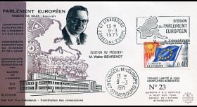 AP91 : 1971 - FDC PE "Election du Président du Parlement Européen
