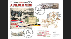 CENT16-1 : 2016 - Maxi-FDC FRANCE "Centenaire Bataille de Verdun / Fort de Douaumont"