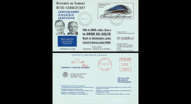 IK2 : FDC FINLANDE 'CRISE DU GOLFE / Rencontre BUSH