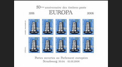 PE518-EU : 2006 - Feuillet 50e anniversaire du TP EUROPA 1956-2006