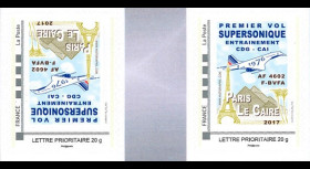 CO-RET75T2VN : TPP VARIETE 'Concorde AF 1976 1er vol entraînement Paris-Le Caire' 2017