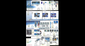 EUROPA91 : collection complète 49 FDC 1er Jour "EUROPA CEPT 1991 L’Europe et l’espace"