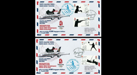 A380-68 : 2008 2 FFC Singapour "JO BEIJING 2008 / Vol olympique A380 Singapour-Pékin"