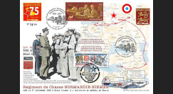 NIEM17-1 : 2017 Maxi-FDC France-Russie "75 ans Régiment NORMANDIE-NIEMEN / de Gaulle"