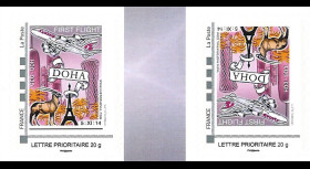 A380-284VN : FRANCE 2 TPP VARIETE “Vol inaugural A380 Paris-Doha (Qatar) 5.11.2014“