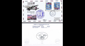 A380-285V : France FFC VARIETE “Vol inaugural A380 QR 40 Paris-Doha (Qatar) 5.11.2014“