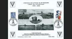SN05-E6 : 2005 Feuillet épreuve "60 ans libération de la Poche de St Nazaire" Bouvrons