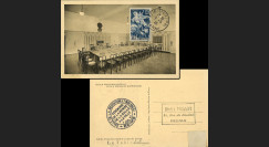 FRANCE Carte "Cérémonie Remise de la salle de la REDDITION à la ville de Reims 7-5-1945"