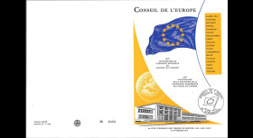  20e anniversaire Drapeau de l'Europe - Conseil de l'Europe 1975