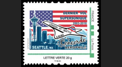 CO-RET81N : FRANCE TPP "2003-2018 Dernier vol Concorde BA G-BOAG Londres-NY-Seattle"