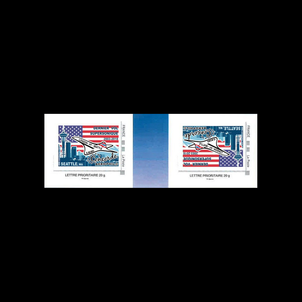 CO-RET81VN : FRANCE TPP Variété "2003-2018 dernier vol Concorde G-BOAG vers Seattle" CO-RET81VN : FRANCE TPP Variété "2003-2018 dernier vol Concorde G-BOAG vers Seattle"