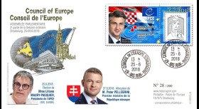 CE69-III FDC Conseil de l'Europe "PLENKOVIC