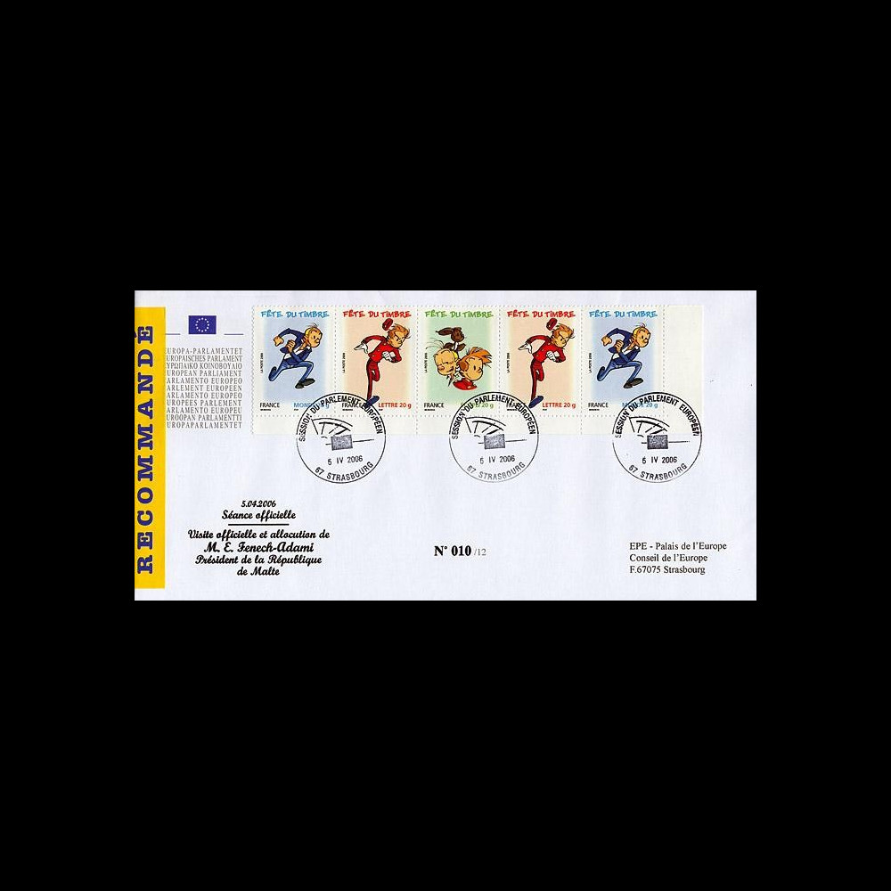 PE515a : 2006 - Visite officielle du pdt. de la Rép. de Malte