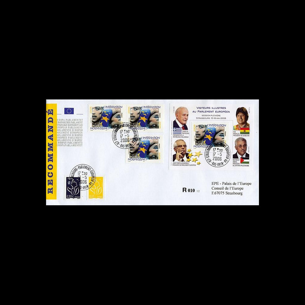 PE519a : 2006 - Visite officielle des pdts Bolivie