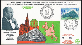 FDC France 1979 "1er...