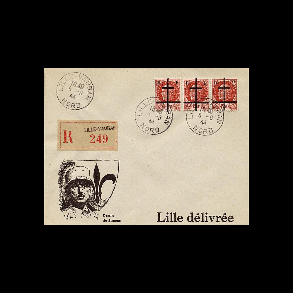 LIB 44-LI1 : 1944 - Libération de Lille LIB 44-LI1 : 1944 - Libération de Lille