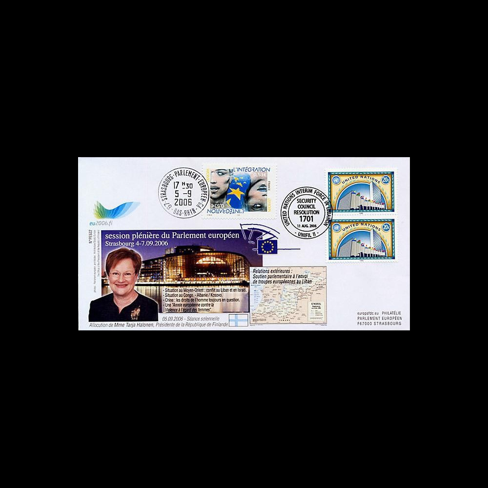 PE522 : 2006 - Visite officielle de la Présidente de Finlande