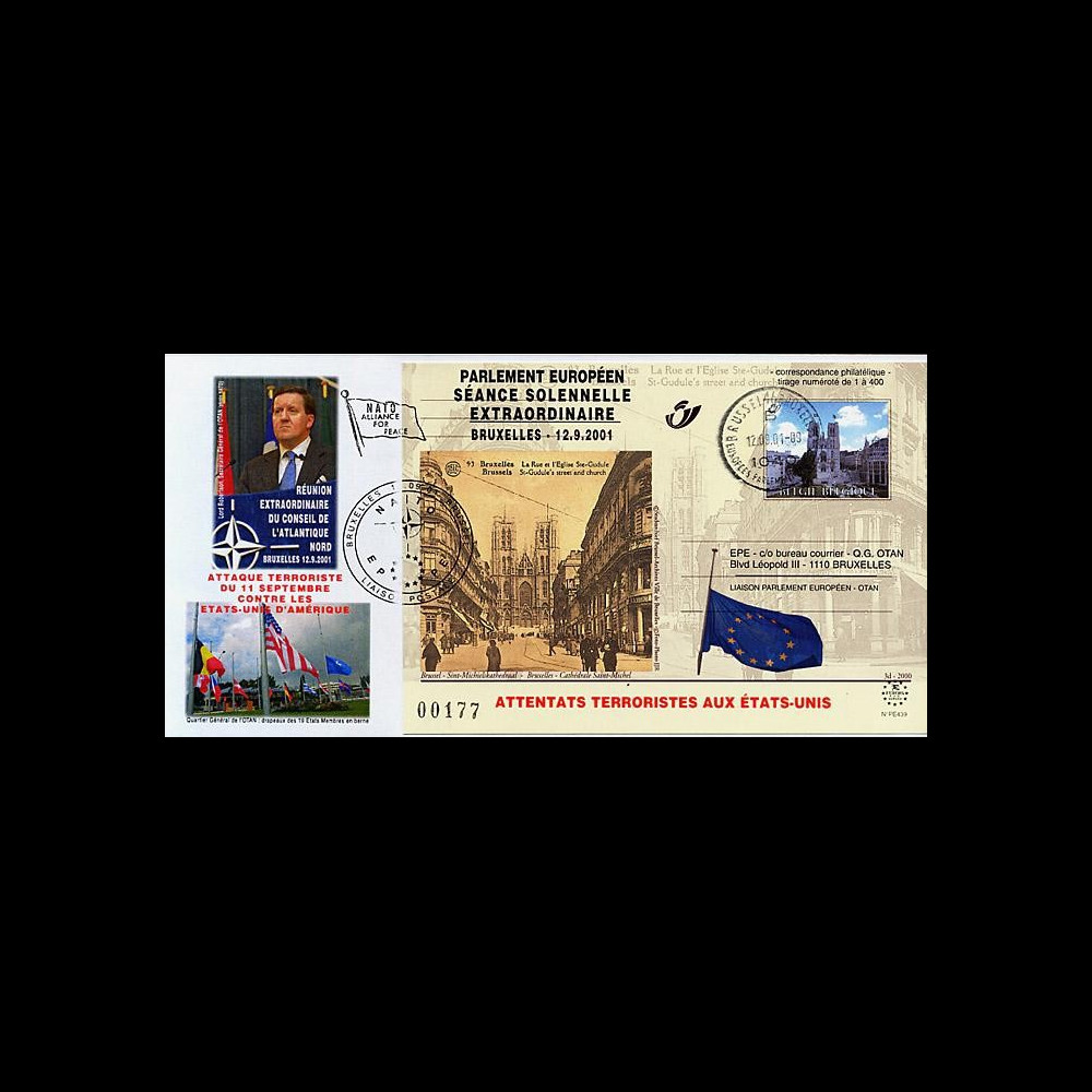 PE439 T1 : 2001 - Attentats aux USA - séance extraordinaire à Bruxelles PE439 T1 : 2001 - Attentats aux USA - séance extraordinaire à Bruxelles