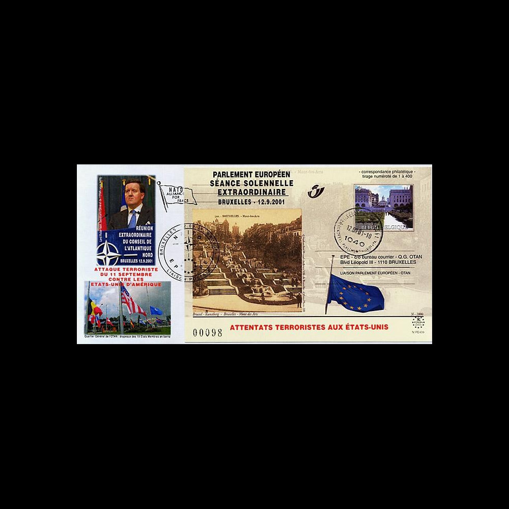 PE439 T2 : 2001 - Attentats aux USA - séance extraordinaire à Bruxelles PE439 T2 : 2001 - Attentats aux USA - séance extraordinaire à Bruxelles