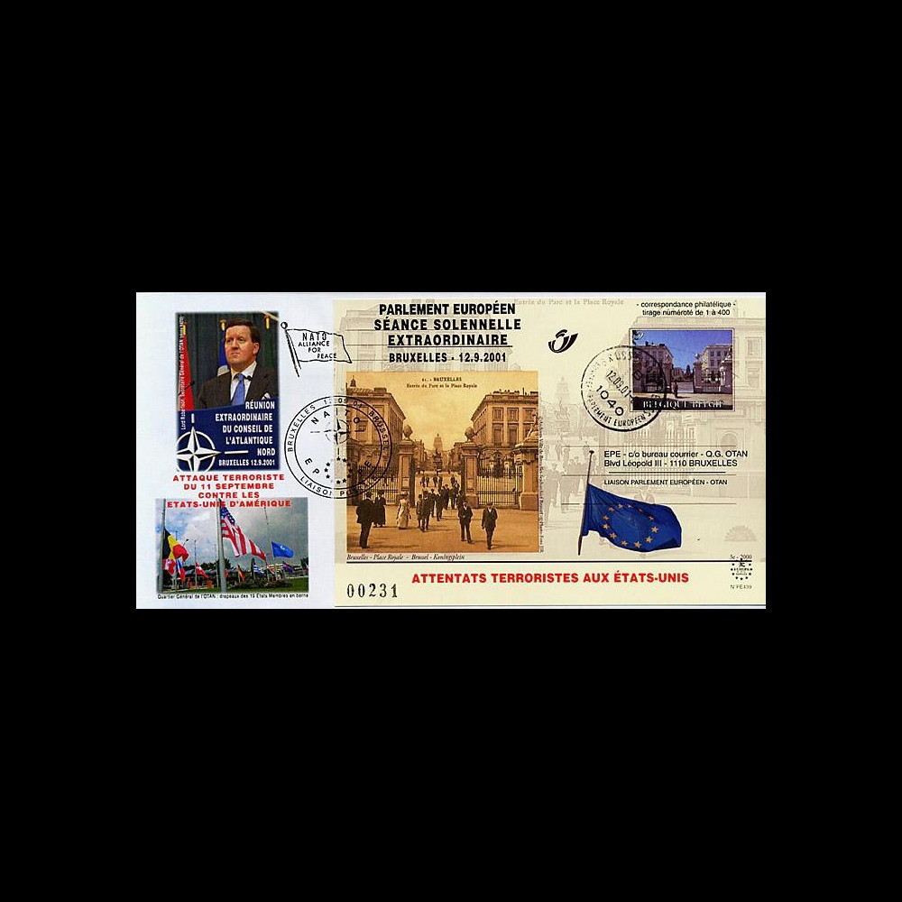 PE439 T5 : 2001 - Attentats aux USA - séance extraordinaire à Bruxelles