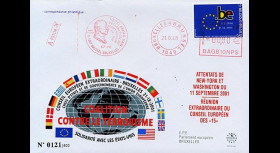 PE440 : 2001 - FDC 'Attentats aux USA - Coalition contre le terrorisme'