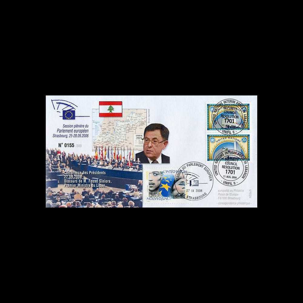 PE524 : 2006 - Visite officielle du 1er minsitre du Liban