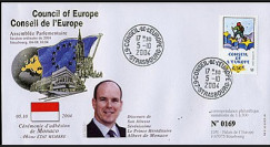CE55-IV A type2 : 5.10.2004 - Adhésion de Monaco au Conseil de l'Europe