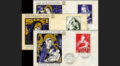 SAR54-MA : 1954 - Marie et l'Enfant Jésus - Sarre sous admin. franç.