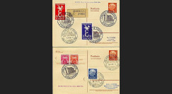 LE16-17C : 1958 - TP EUROPA 1958 France - Sarre