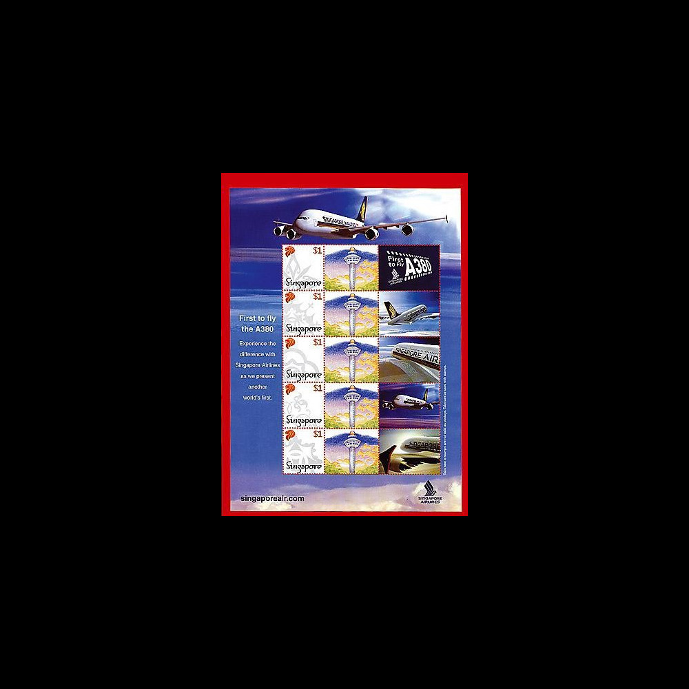 A380-27F : 2006 TPP Singapore Airlines First to Fly the A380