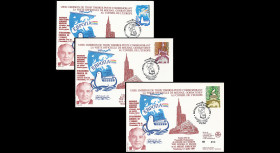 CE41-IIB 3 FDC USSR Visit...