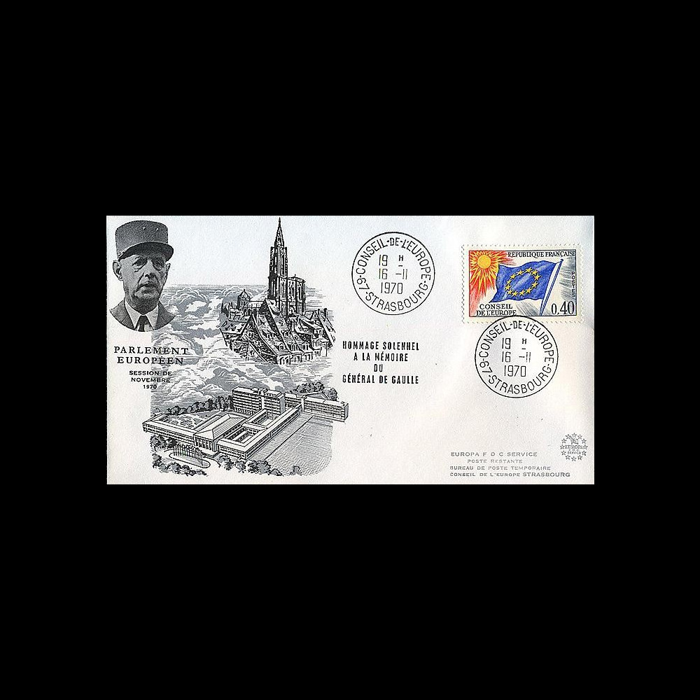 AP88A : 1970 - Hommage du Parlement eur. au Général de Gaulle