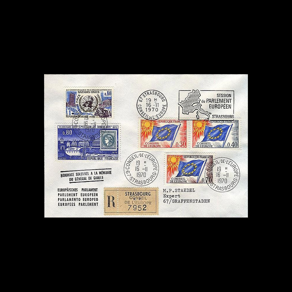 AP88Aa T2 : 1970 - Hommage du Parlement eur. au Général de Gaulle