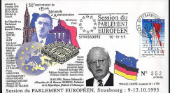 PE309 : 1995 : 50 ans de l'ENA - visite du Pdt allemand M. Herzog
