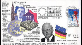 PE309 : 1995 : 50 ans de l'ENA - visite du Pdt allemand M. Herzog